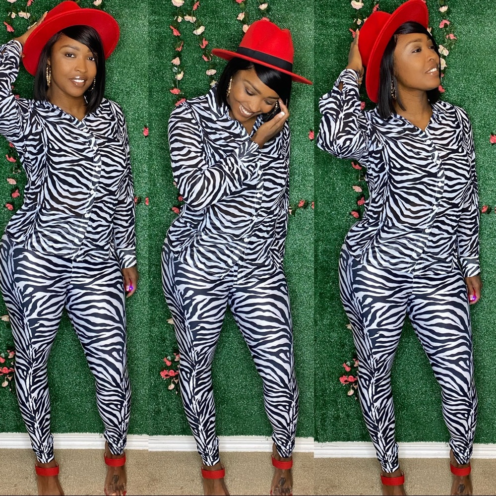Zebra Print Set